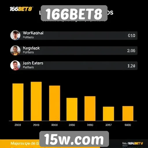 Estatísticas de usuários no site 166BET8